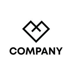 Obraz premium VX logo design