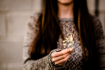 Segurando Sparkles