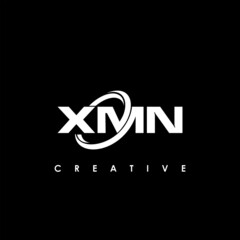 XMN Letter Initial Logo Design Template Vector Illustration