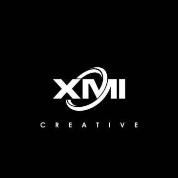 XMI Letter Initial Logo Design Template Vector Illustration