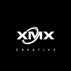 XMX Letter Initial Logo Design Template Vector Illustration