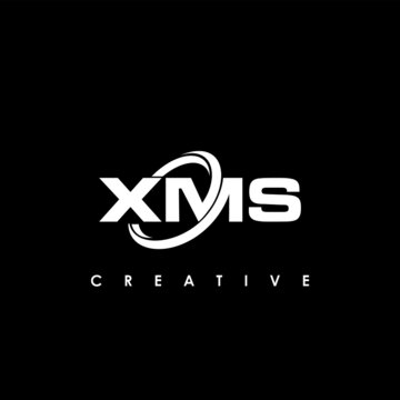 XMS Letter Initial Logo Design Template Vector Illustration