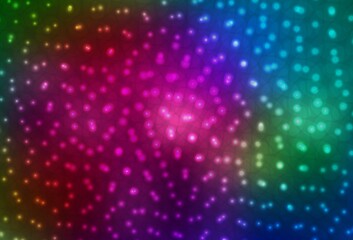 Dark Multicolor vector texture with disks.