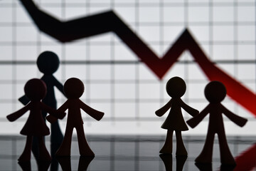 affaire business economie statistique courbe graphique 