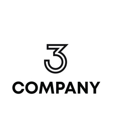 number 3 logo