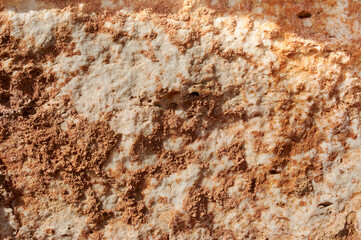 Textured stone, sandstone, limestone surface. Close image. Stone, natural abstract texture for backgrounds. Close up. , architecture.
