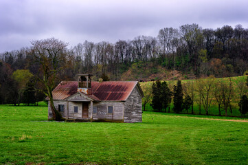 Abandoned School House in eastern Tennessee