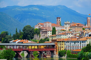 Bassano del Grappa is a city in northern Italy’s Veneto region, Italy. The Old Bridge also called...