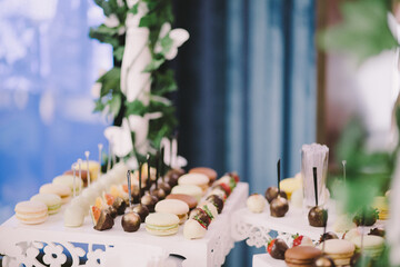 Buffet food. Catering food party at restaurant