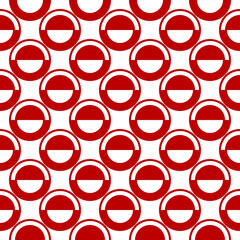 Stylized circles pattern. Circular figures seamless ornament. Geometric motif. Rounds background. Circle shapes ornate. Ethnic image. Digital paper, web design, abstract, textile print, vector work.