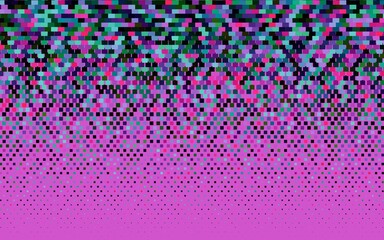 Light Multicolor, Rainbow vector template with crystals, rectangles.