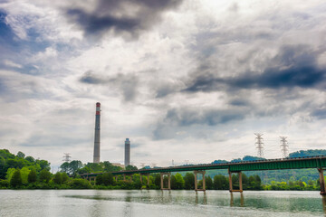TVA Bull Run Fossil Plant in Oak Ridge Tennesse © Dee