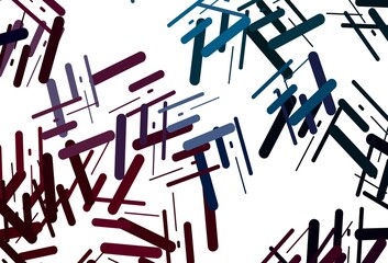 Dark red vector layout with flat lines.