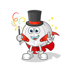 medicine magician illustration. character vector