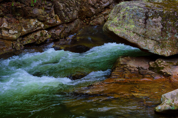 Naklejka na ściany i meble Little Stoney Creek near Dungannon, Virginia