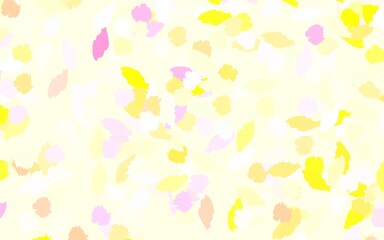 Light Multicolor vector template with chaotic shapes.