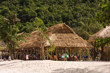 Tropical beach on the island of Phu Quoc, Vietnam, Asia
