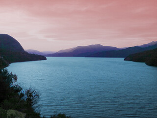 Fototapeta premium lake in the mountains