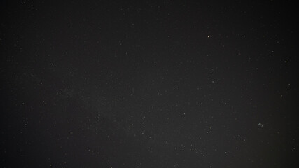 Night Sky and Meteor