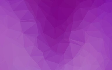 Light Purple vector abstract mosaic backdrop.