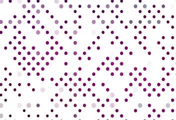 Fototapeta na wymiar Light Purple vector cover with spots.