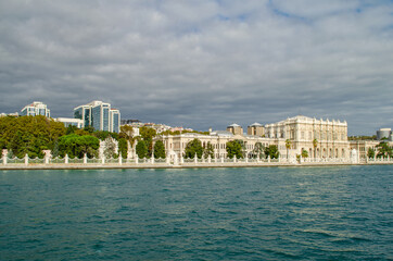 View of Istanbul from the Bosphorus Bay