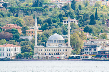 View of Istanbul from the Bosphorus Bay