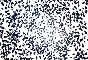 Light BLUE vector texture with random forms.