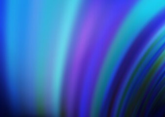 Fototapeta premium Light BLUE vector template with bubble shapes.