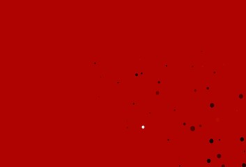 Light Orange vector backdrop with dots.