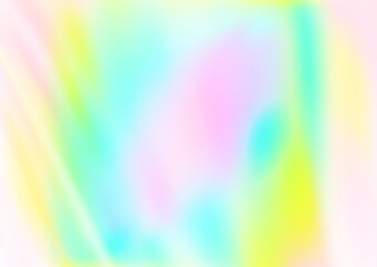 Obraz premium Light Multicolor, Rainbow vector pattern with bent ribbons.