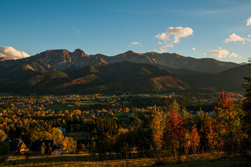 Naklejka premium Tatras mountains landscape