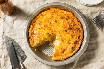 Homemade Breakfast Bacon Quiche