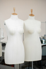 Sartorial mannequin in atelier interior
