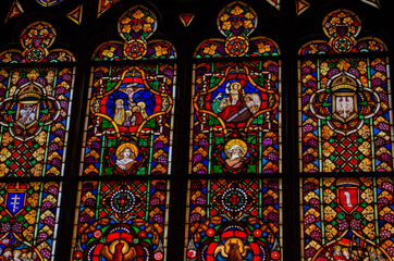 stained glass window