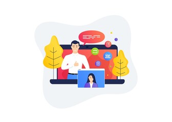 Unknown file, Music making and Laptop icons simple set. Remote work banner. Home education class. Checked file sign. Doc with question mark, Dj app, Mobile computer. Correct document. Vector