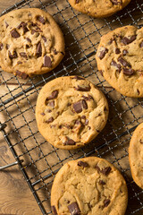 Warm Homemade Chocolate Chip Cookies