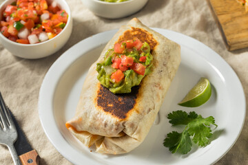 Homemade Chorizo Breakfast Burrito