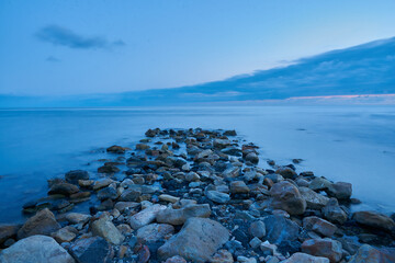 Early morning at sea
