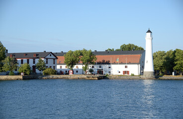 Leuchtturm bei Karlskrona, Schweden