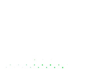 Light green, yellow vector backdrop with dots.