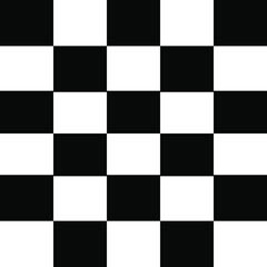 black and white chess board