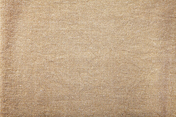 Fototapeta na wymiar burlap napkin, hessian sacking texture and background.
