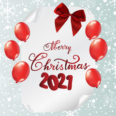 Naklejka na ściany i meble Christmas, New Year illustration. Greeting card. For web design, print, vector. Art.