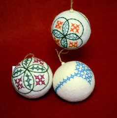 very nice toys from the quarter for the Christmas tree