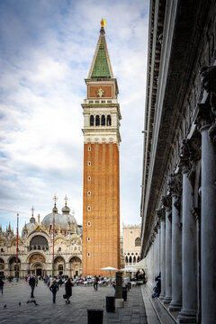 St. Mark's Square In Venice Without Tourists