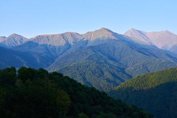 mountains in the mountains