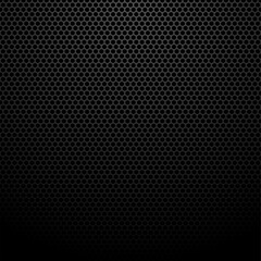 Metal Hole Background. Square size. Isolated Vector illustration