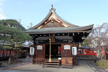 Goryojinja Shrine, also known as Goryo Shrine in Nara, Japan.