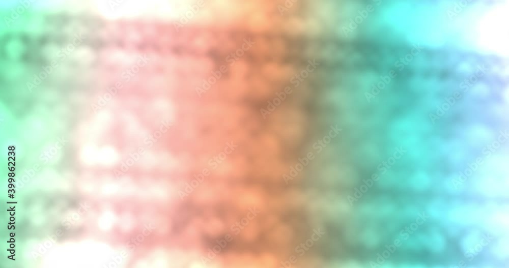 Aufkleber lens bokeh glitter light. blinking circles sparkling with gradient colors and bright lights falling.